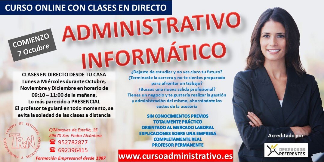Curso Administrativo Informático